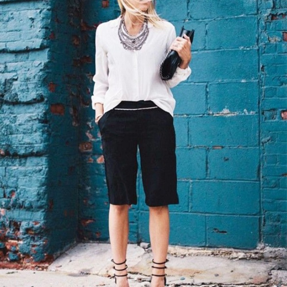 GAP Black Bermuda shorts.